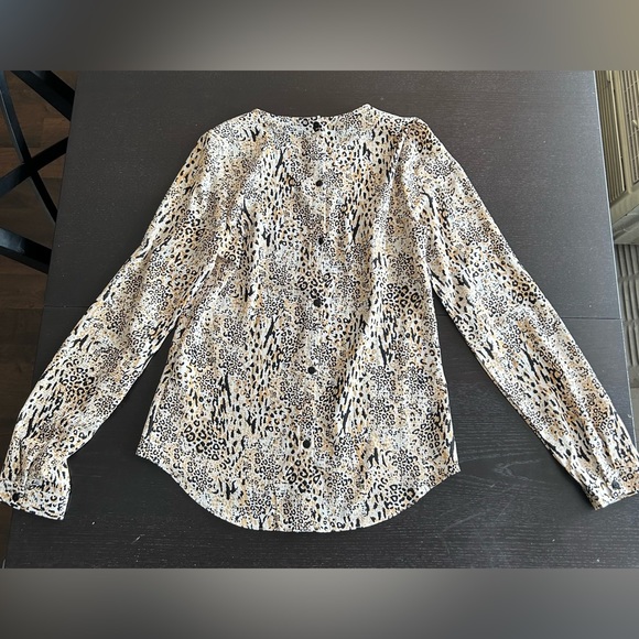 New Look (ASOS) Animal Print Blouse Size 4Tall - Picture 6 of 8